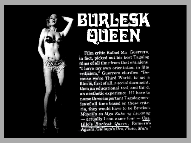 "Burlesque Queen" by Celso ad Castillio